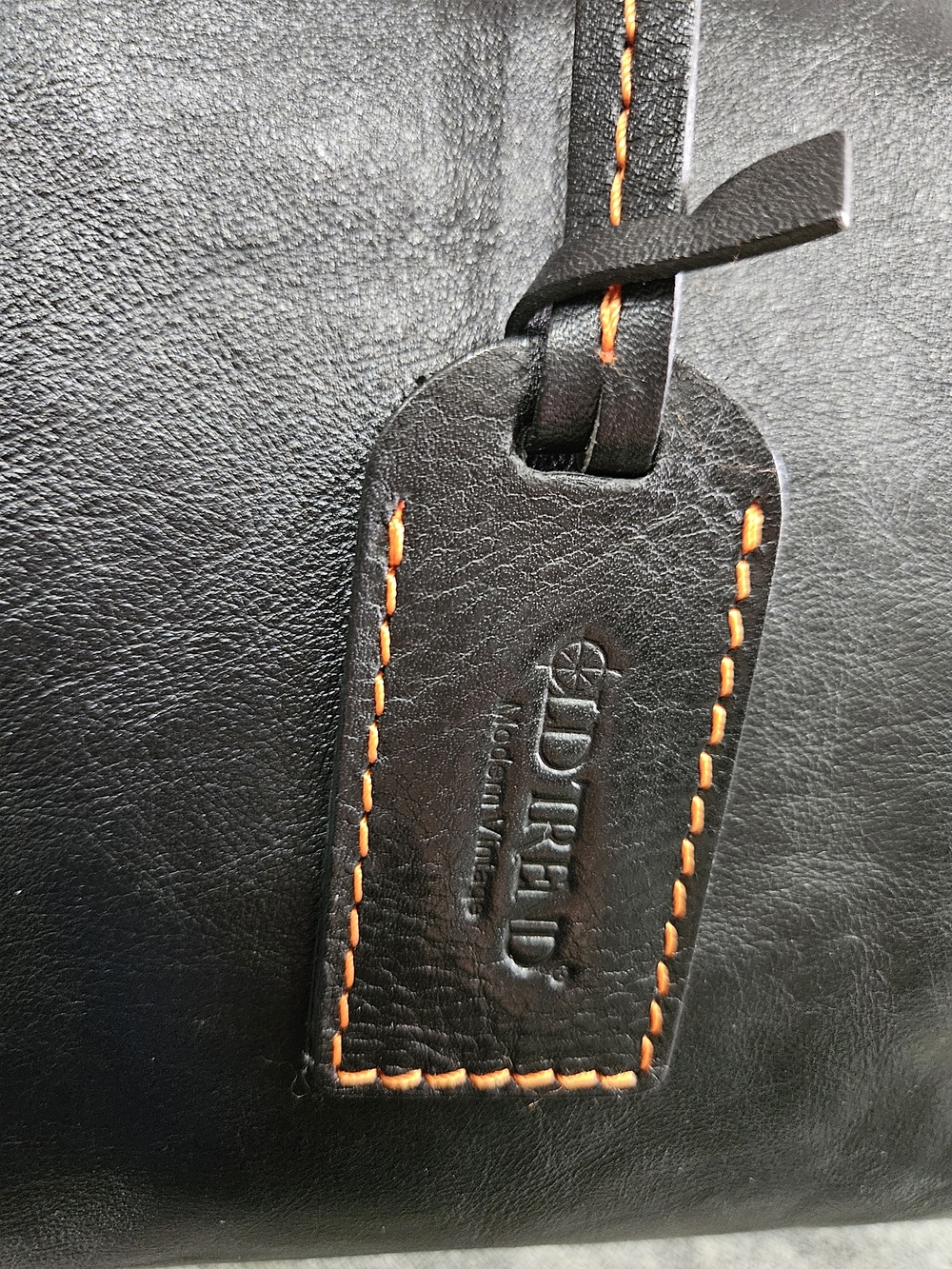 OLD TREND Mossy Creek Genuine Leather Tote / Crossbody – Black - Picture 15 of 15